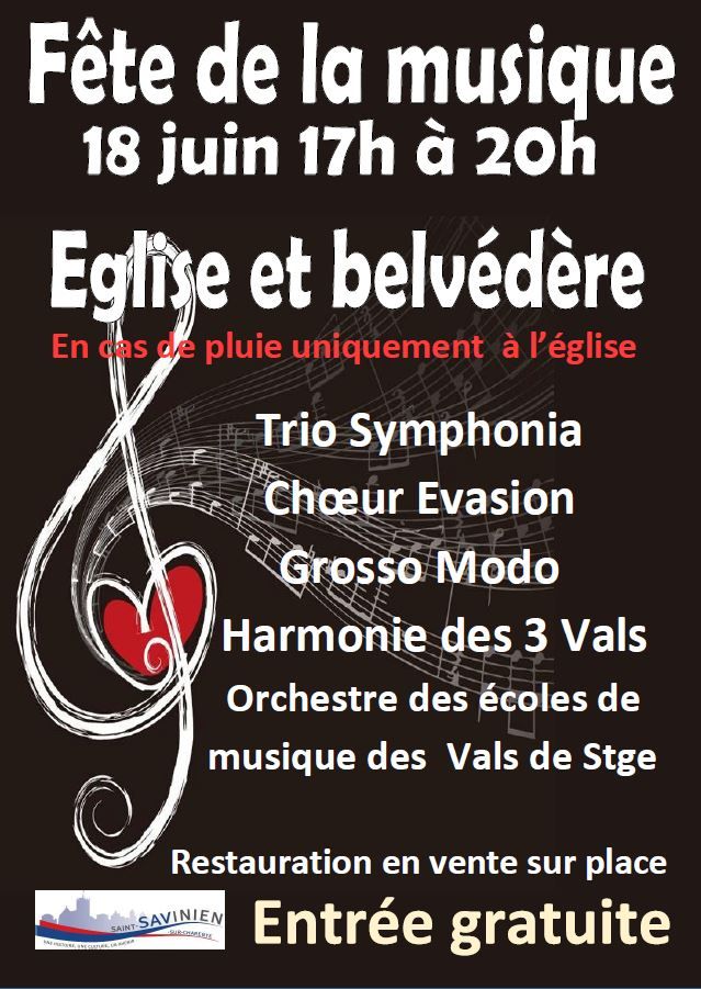Fête de la musique - Mairie de Saint-Savinien-sur-Charente (17)
