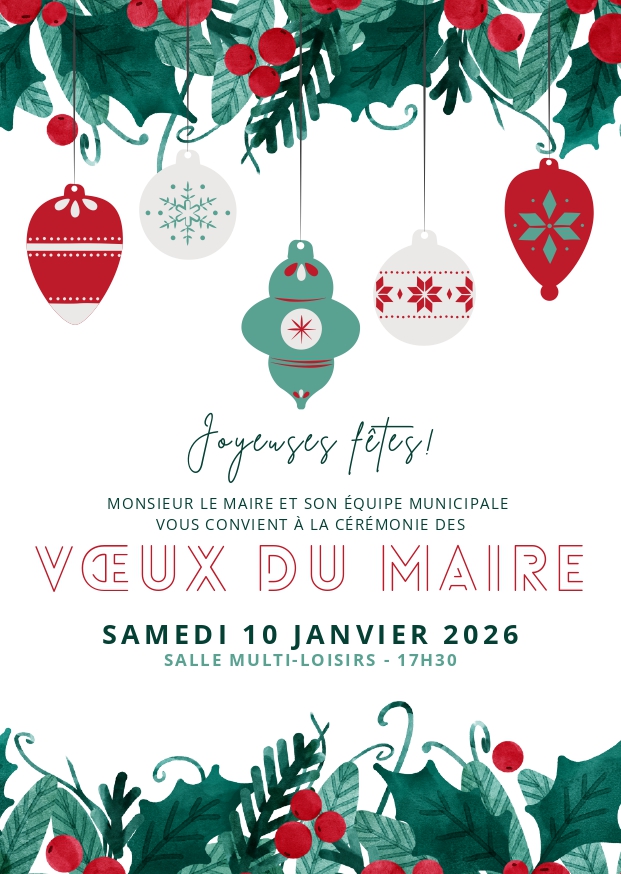Cérémonie des Vœux du Maire à la population - Mairie de Saint-Savinien ...